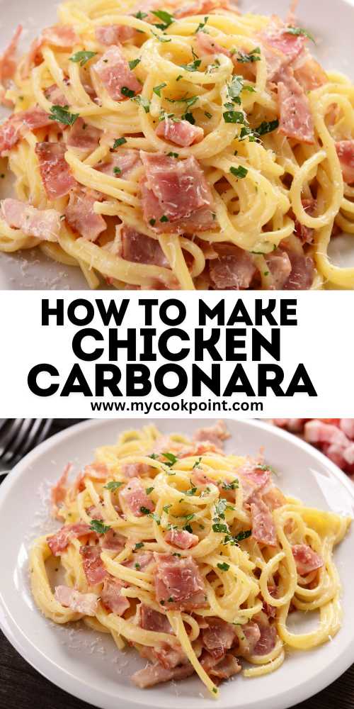 How to Make Chicken Carbonara