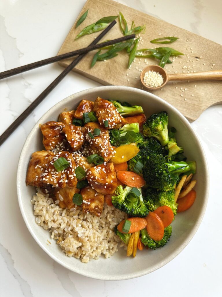 Teriyaki Chicken Bowls