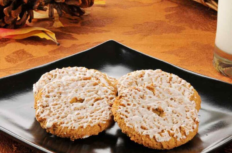 Iced Oatmeal Cookies