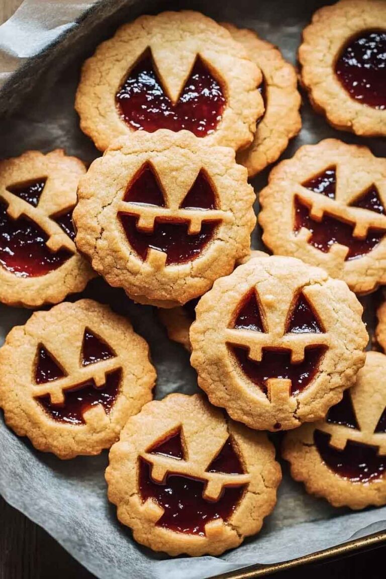 Jack O' Lantern Surprise Cookies