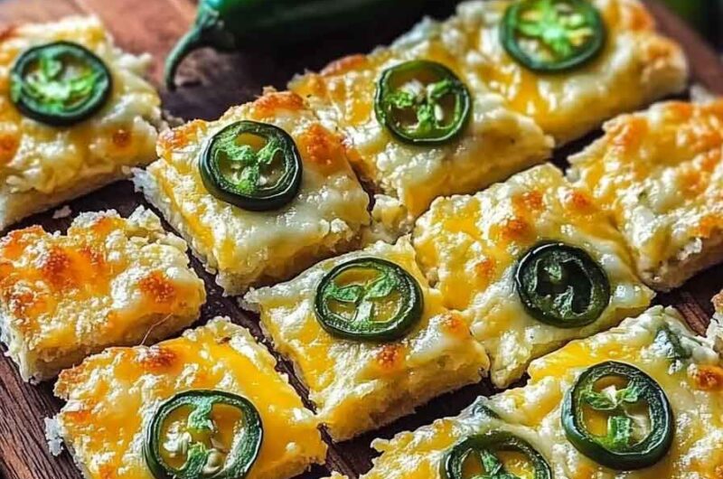 Jalapeno Cheese Squares Recipe