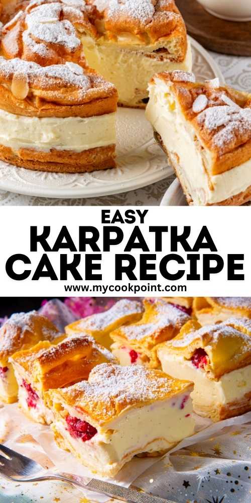 Karpatka Cake Recipe