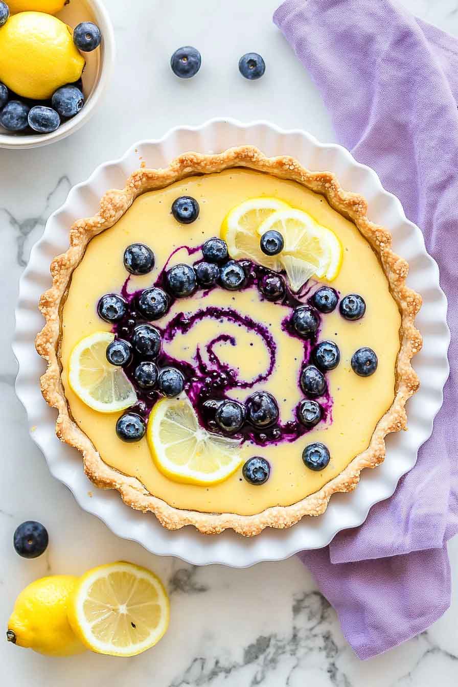 Lemon Blueberry Tarts