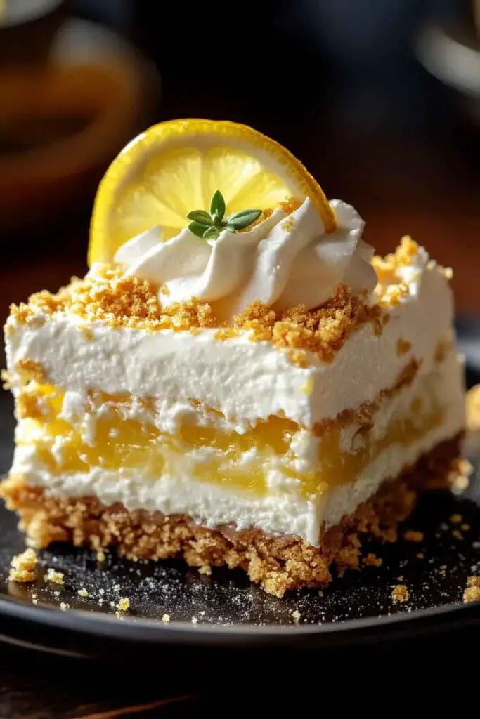 Lemon Cream Cheese Dump Cake
