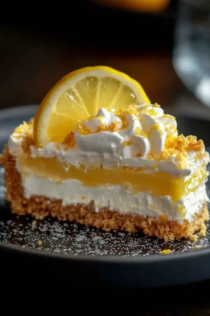 How to Serve Lemon Cream Cheese Dump Cake