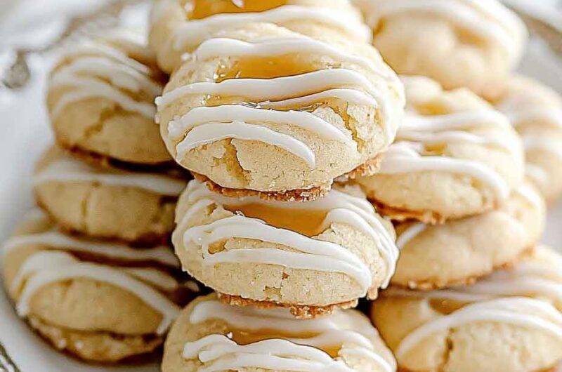 Lemon Lavender Thumbprint Cookies