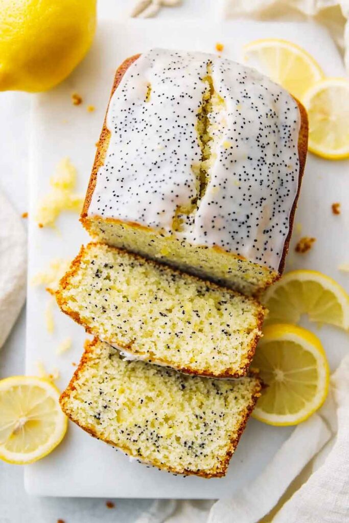 How to Serve Lemon Poppy Seed Cake