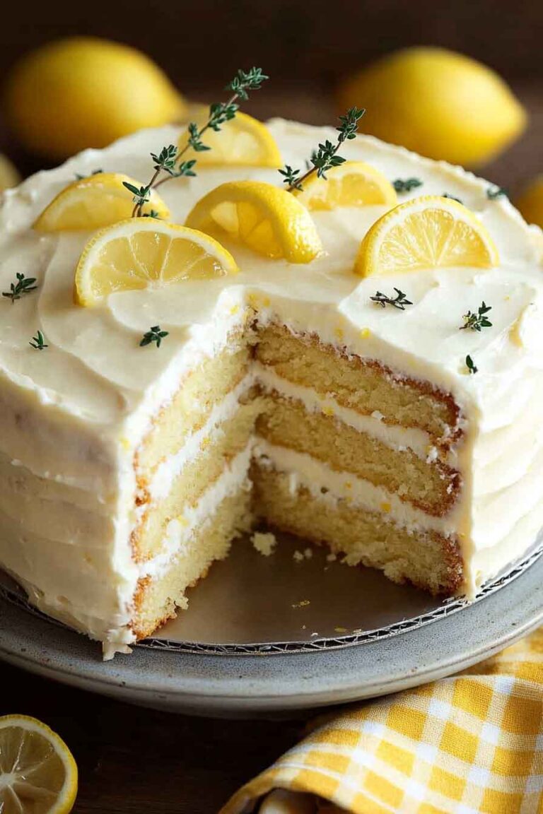 Lemon Thyme Cake