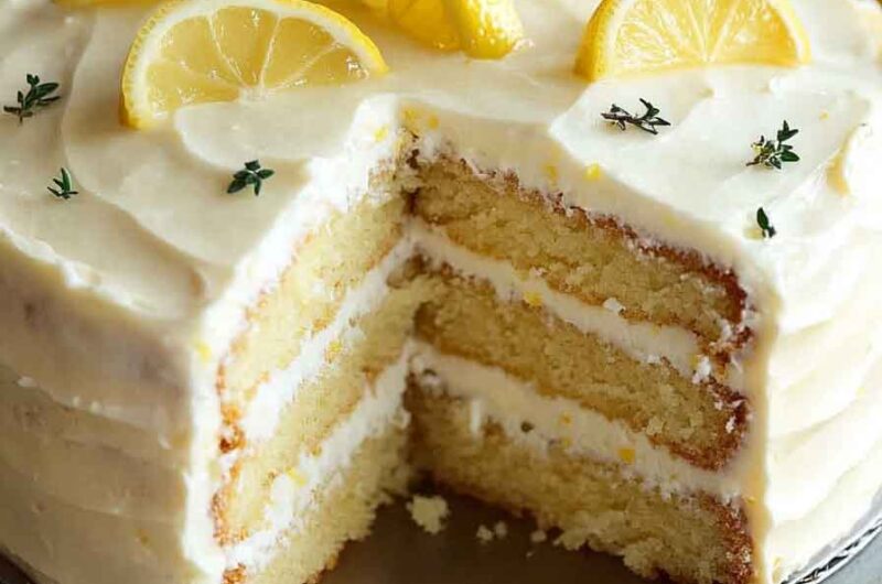 Lemon Thyme Cake