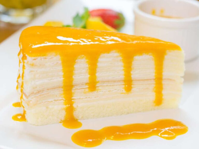 Mango Crepe Cake Recipe