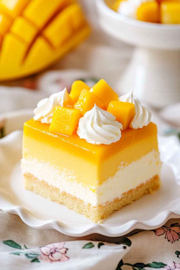 Mango Mousse Cake