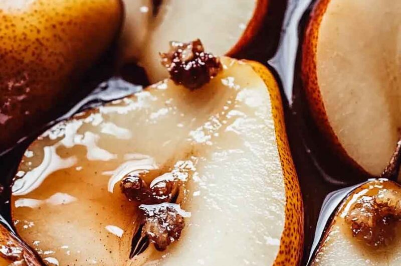 Maple Vanilla Pears
