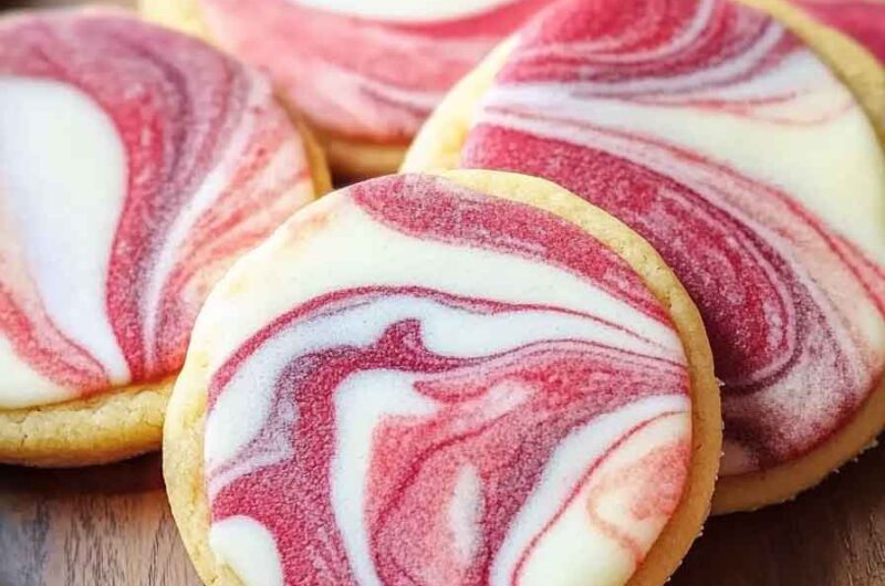 Marbled Autumn Cookies