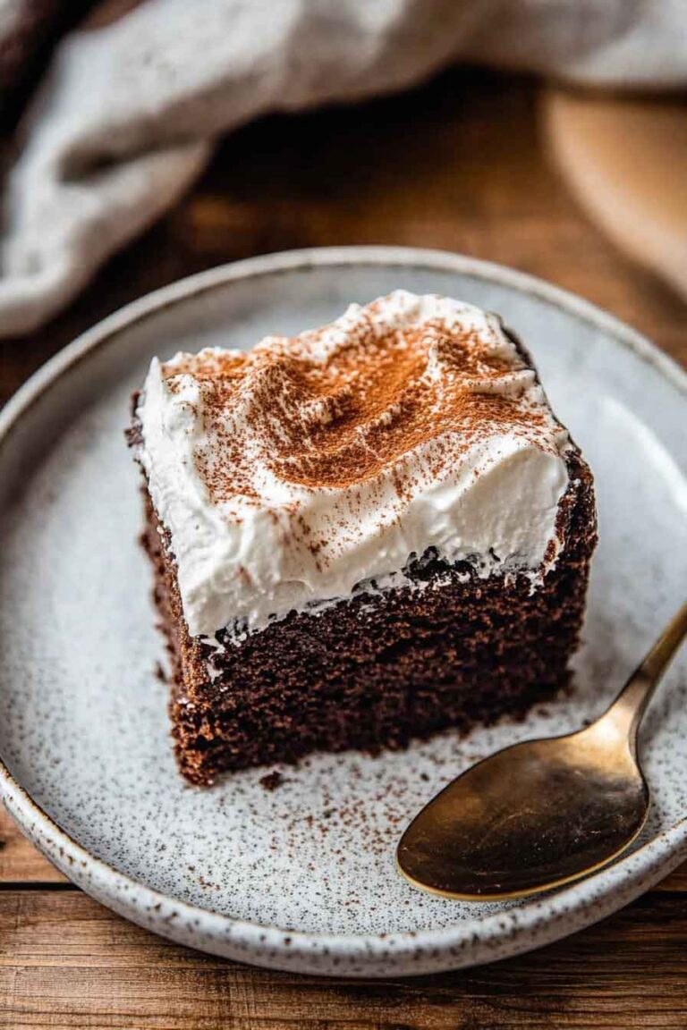 Mexican Chocolate Tres Leches Cake