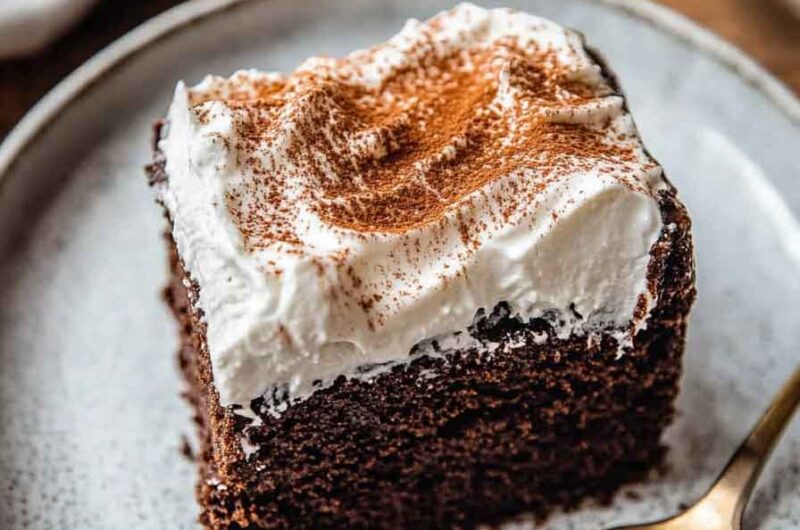 Mexican Chocolate Tres Leches Cake