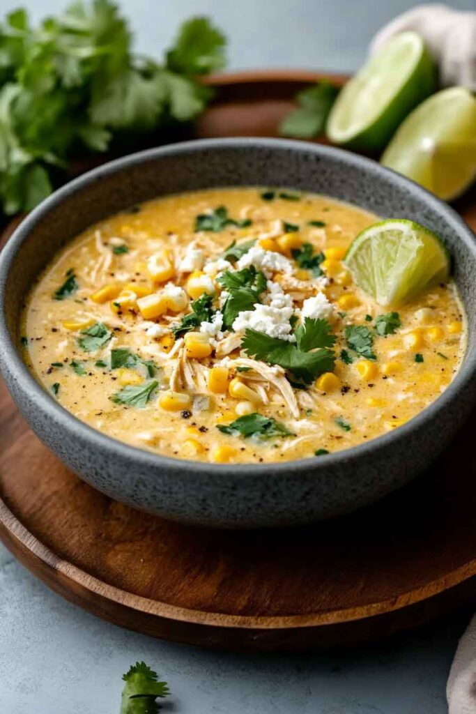 Mexican Corn Chicken Soup Recipe