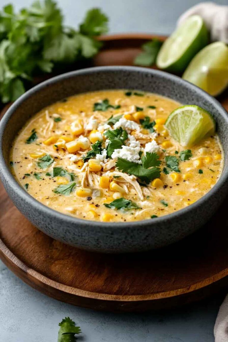 Mexican Corn Chicken Soup Recipe