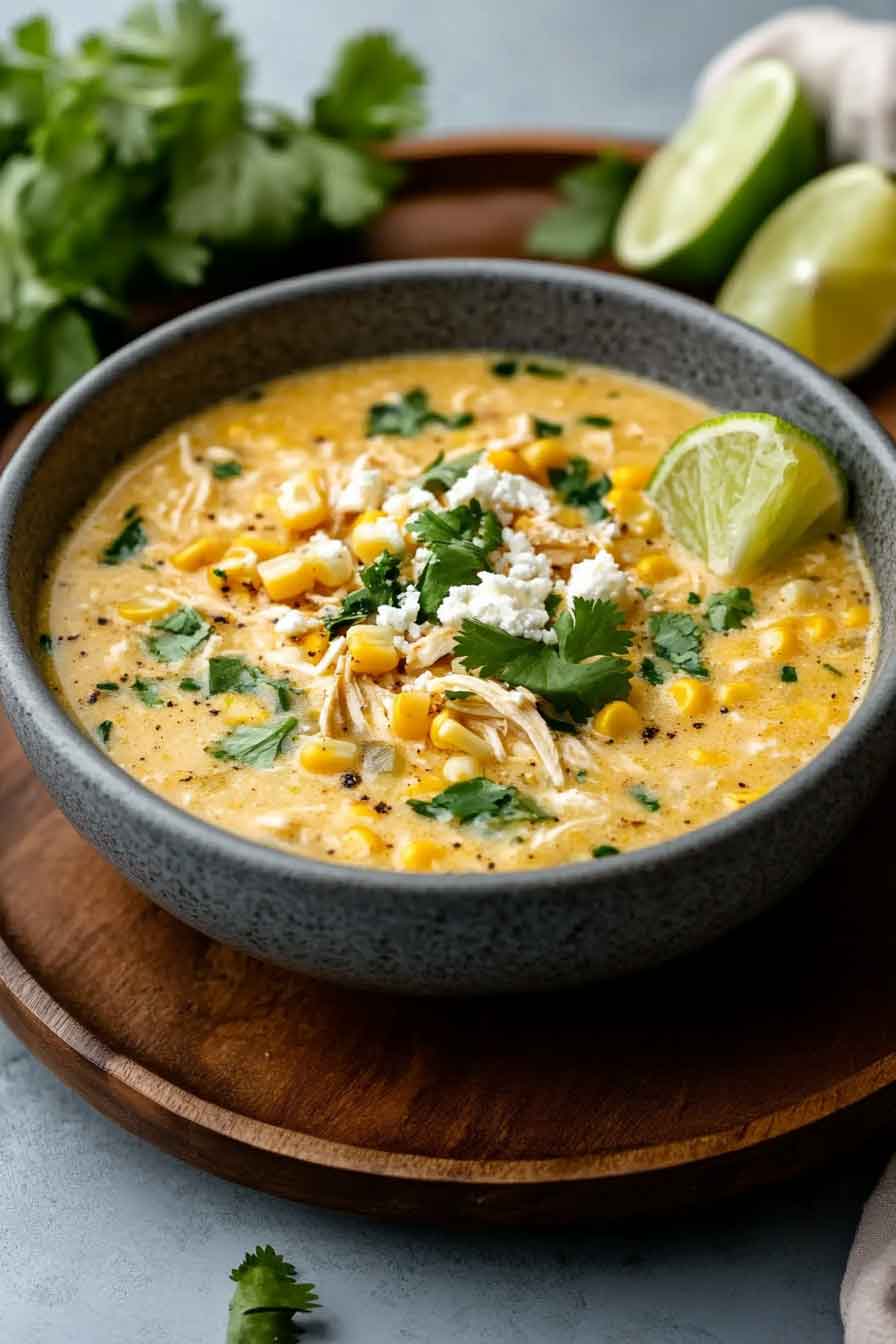 Mexican Corn Chicken Soup Recipe