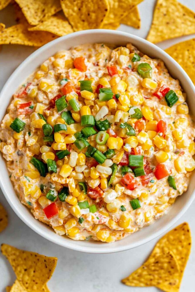 How to Serve Mexican Corn Dip
