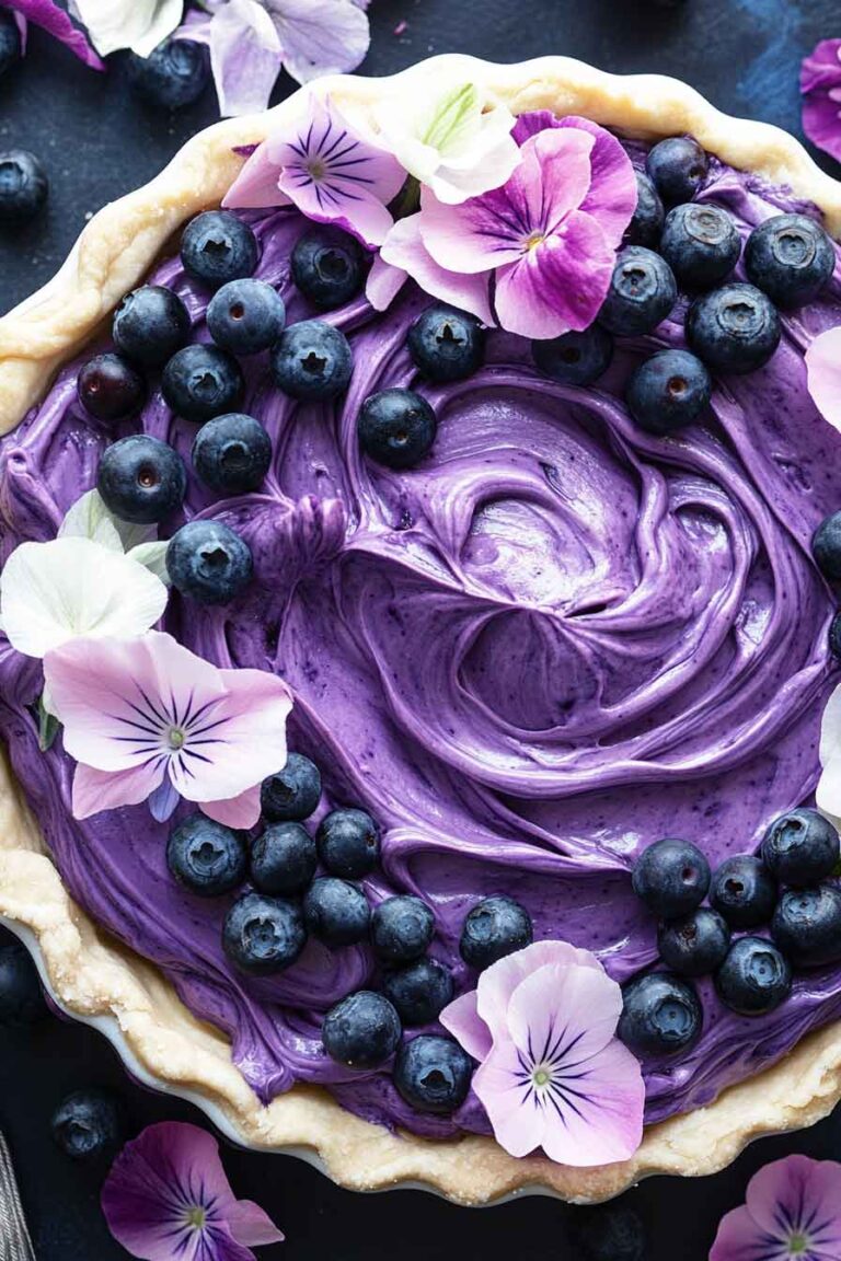 Midnight Blueberry Dream Pie Recipe