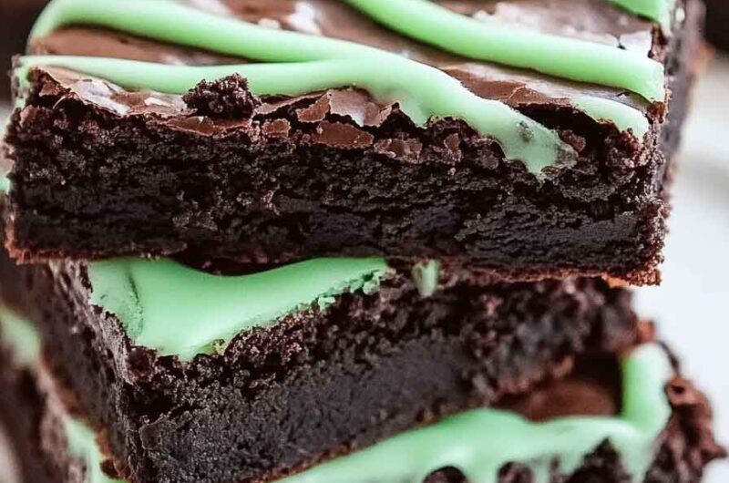 Midnight Mint Brownies