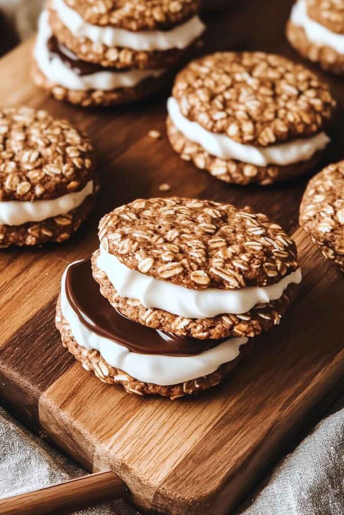 How to Serve Midnight Oatmeal Creme Pies
