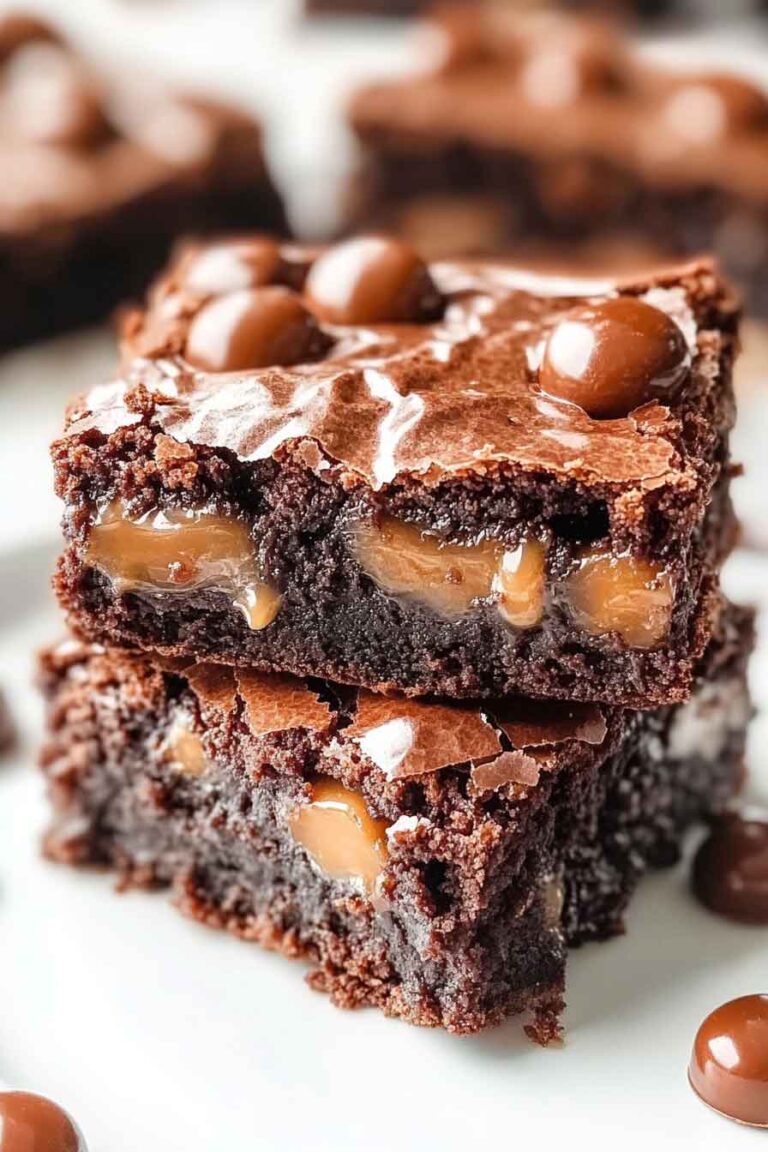 Midnight Turtle Brownies
