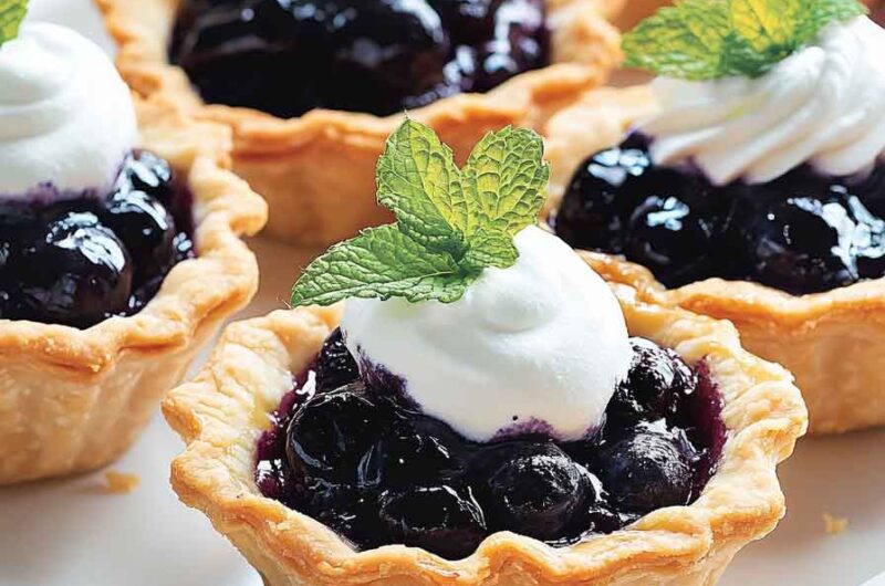 Mini Blueberry Pies