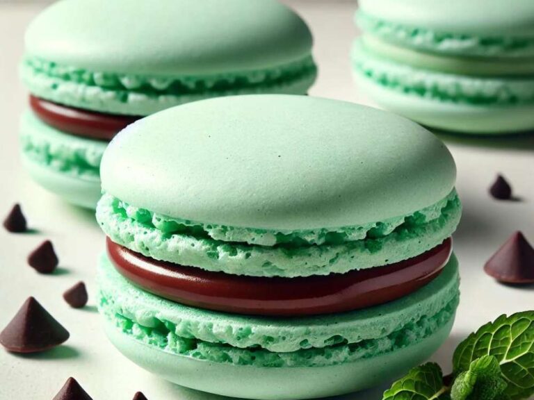 Mint Chocolate Chip Macarons Recipe: A Step-by-Step Guide