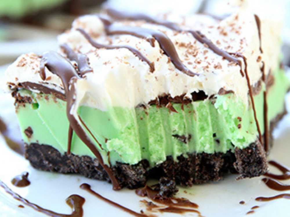 Mint Chocolate Ice Cream Cake