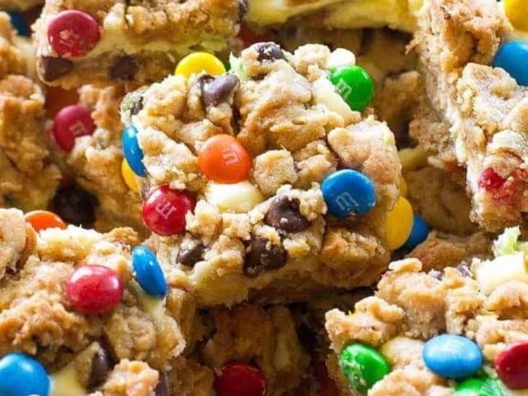 Monster Cookie Bars Recipe