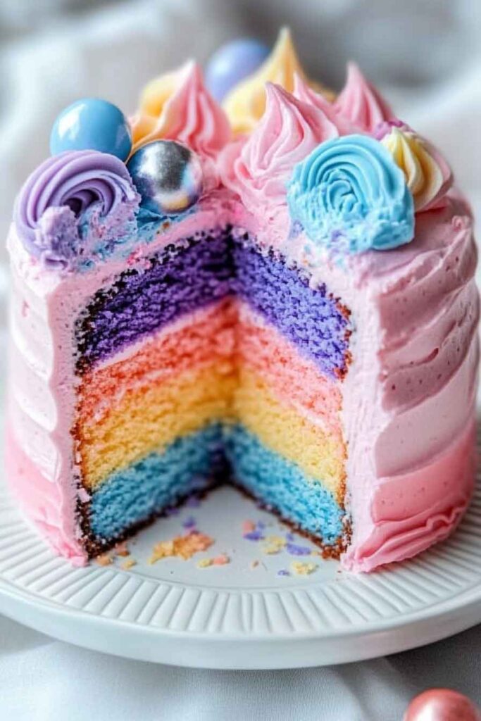 Step-by-Step Instructions for Mystical Gender Cake
