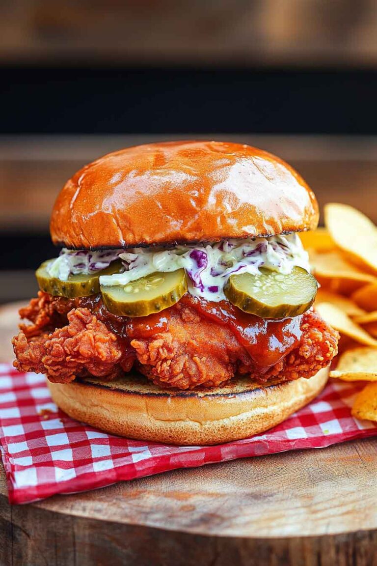 Nashville Hot Chicken Burgers