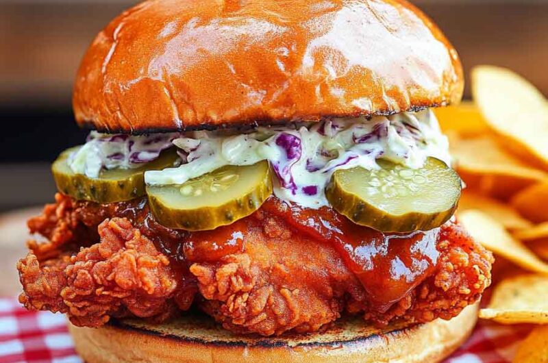 Nashville Hot Chicken Burgers
