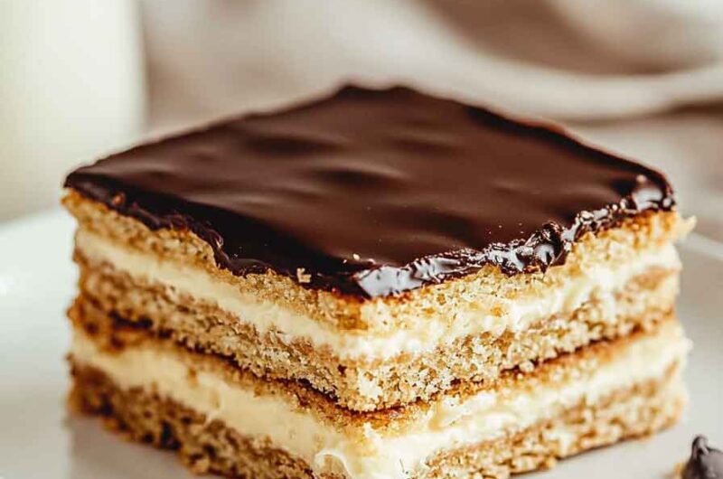 No Bake Eclair Cake