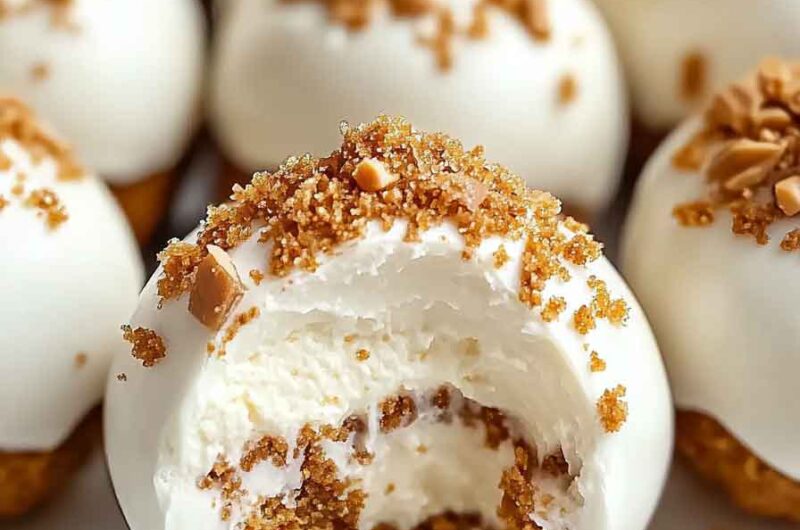 No Bake Pumpkin Cheesecake Balls