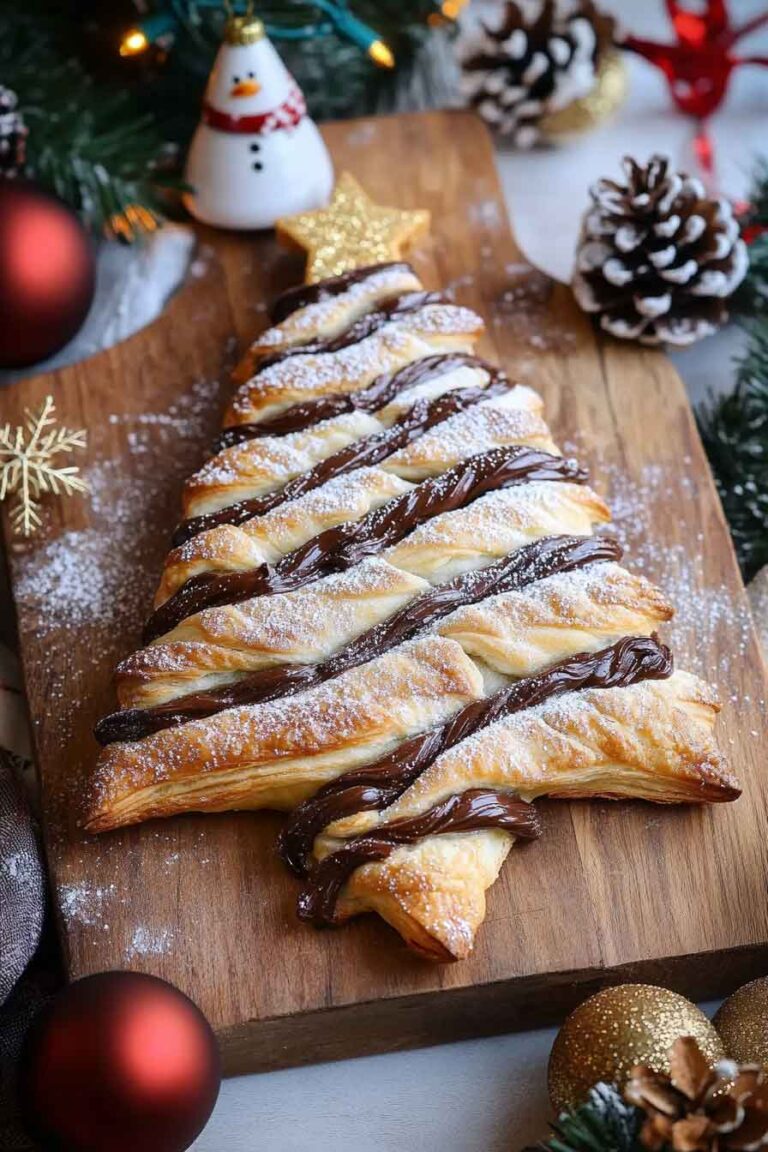 Nutella Christmas Tree