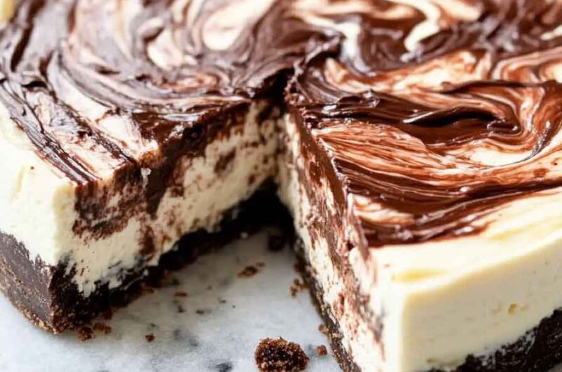 Nutella Swirl Cheesecake Recipe