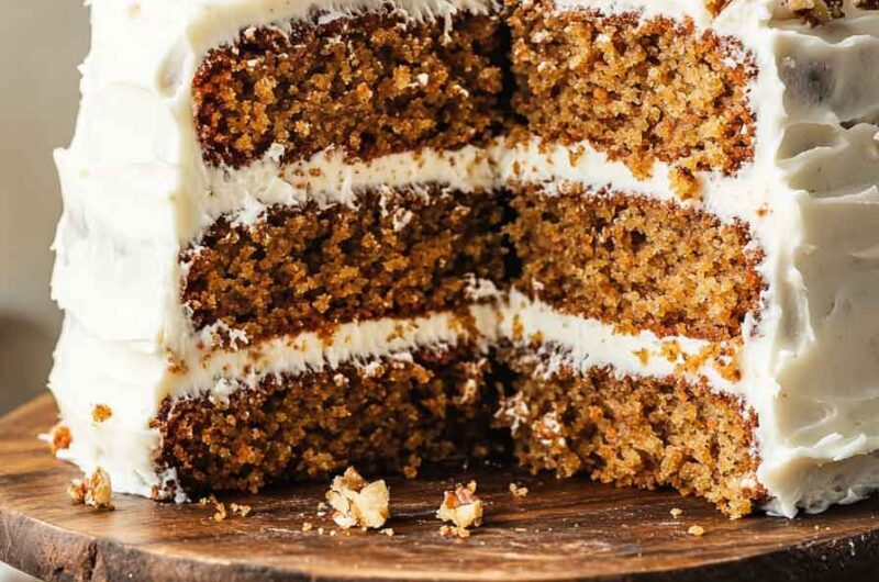 Oatmeal Carrot Cake
