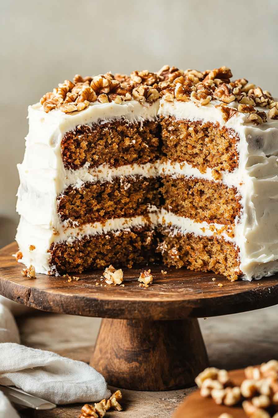 Oatmeal Carrot Cake