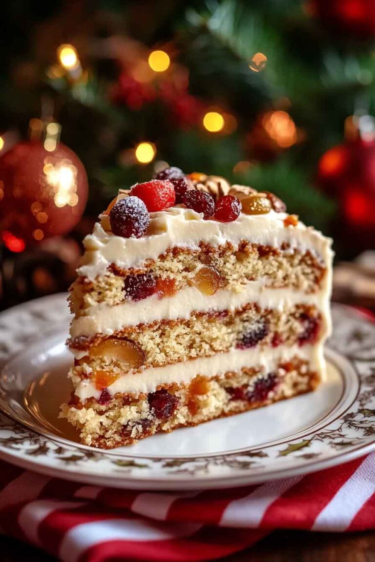 Old Fashioned German Fruit Cake Recipe