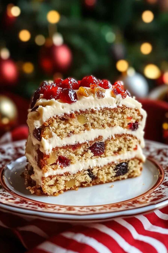 Storing the Old Fashioned German Fruit Cake
