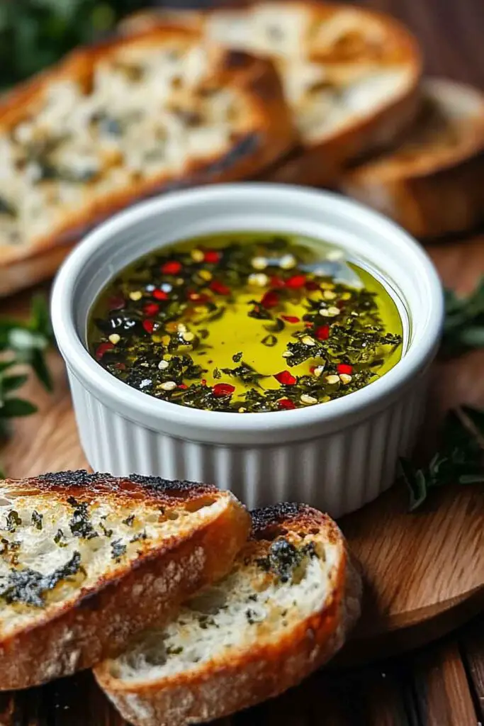 Flavor Variations for Olive Oil Dip
