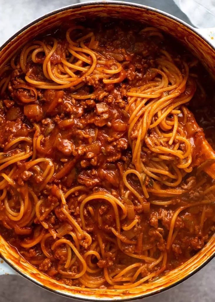 One-Pot Spaghetti Bolognese