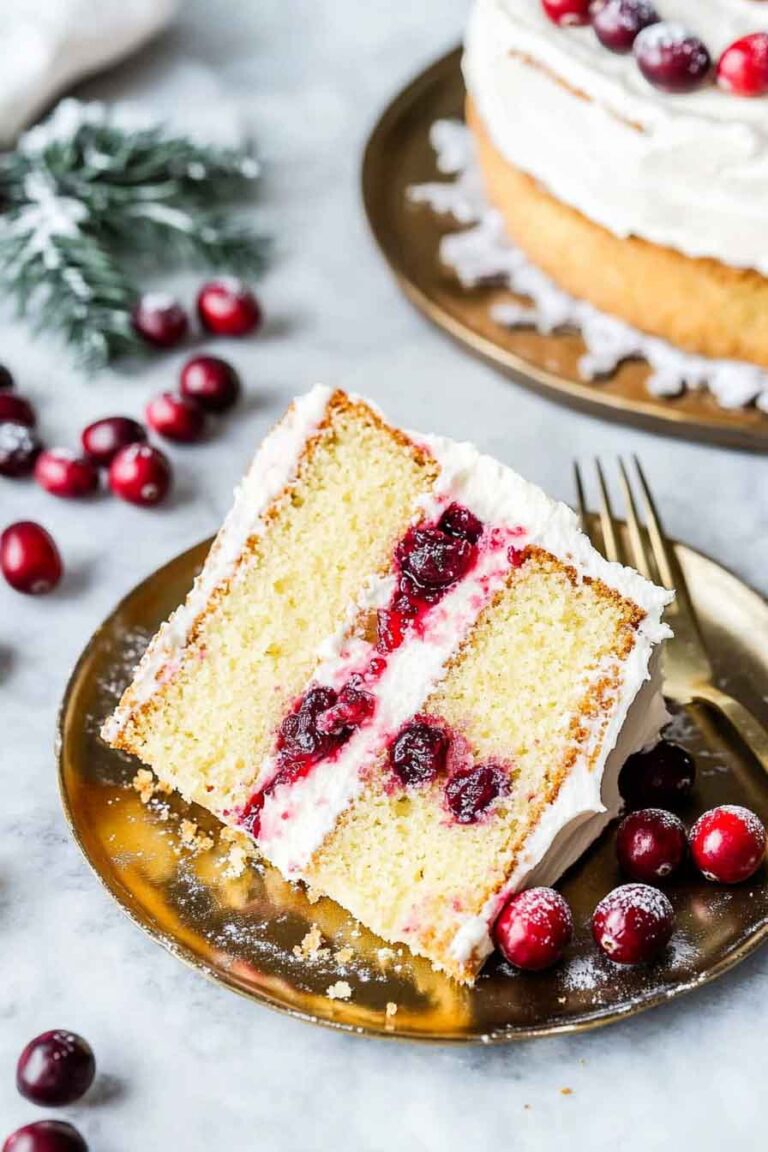Orange Cranberry Cake