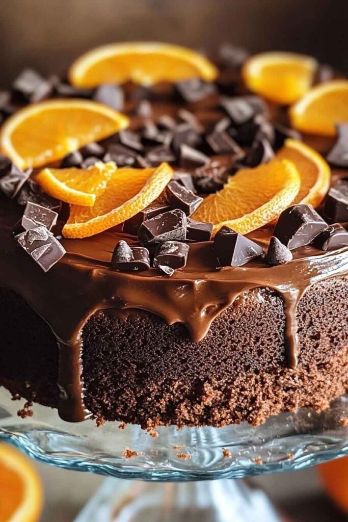 How to Serve Orange Creamsicle Ice Cream Cake