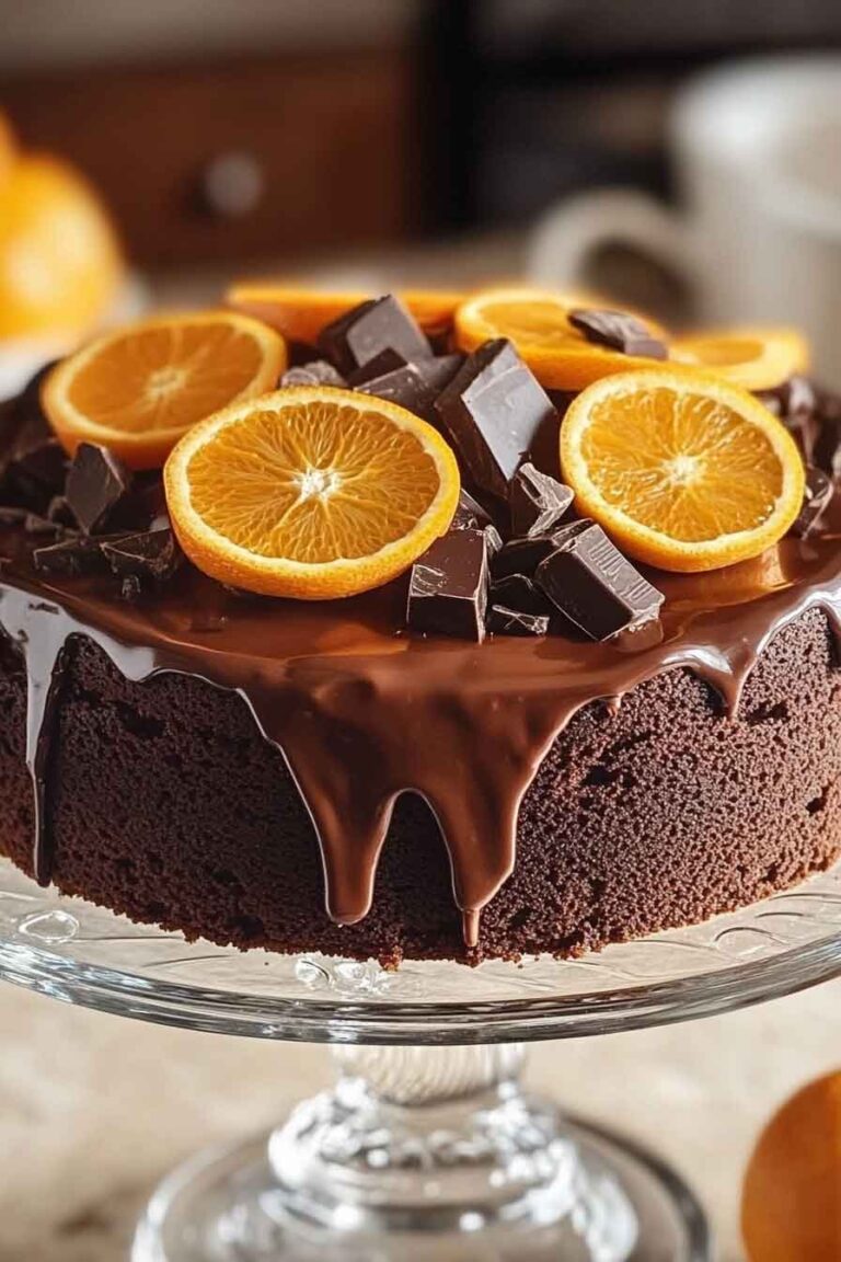Orange Creamsicle Ice Cream Cake
