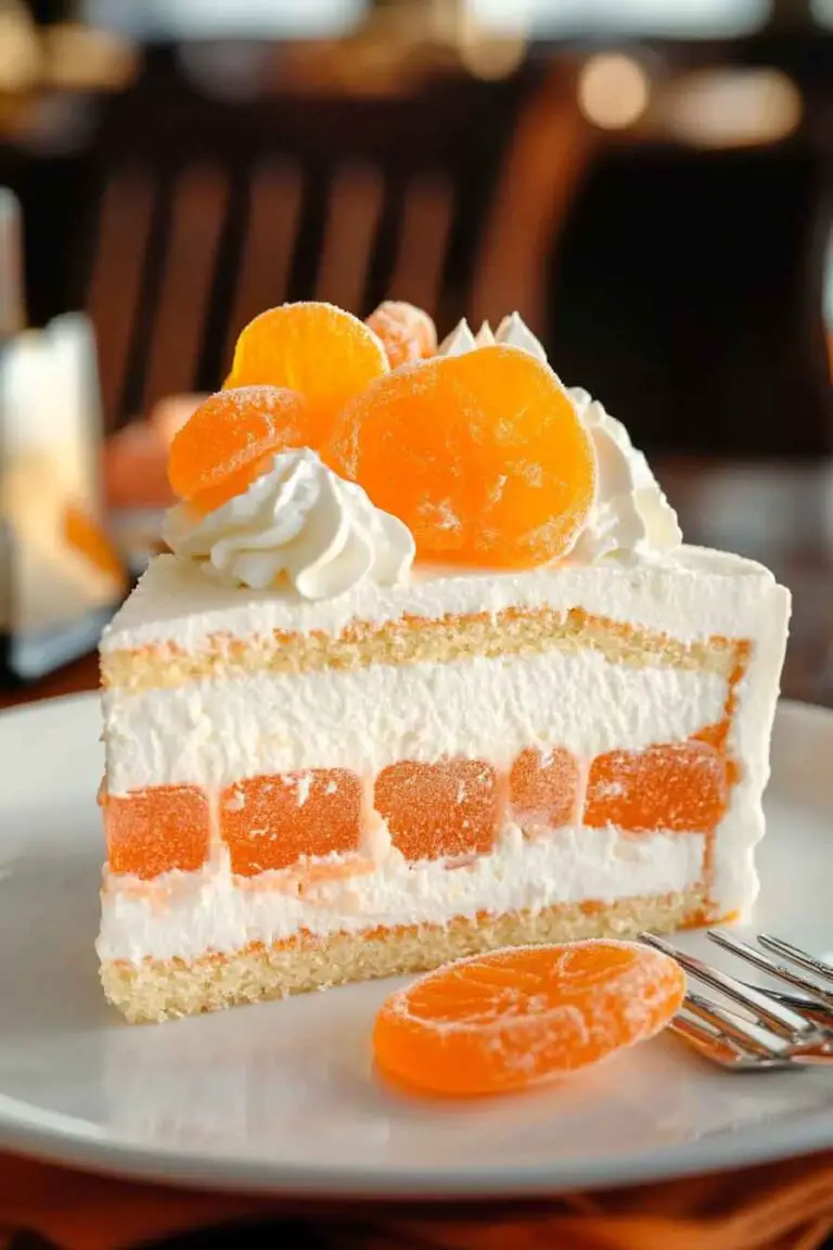 Orange Creamsicle Ice Cream Cake