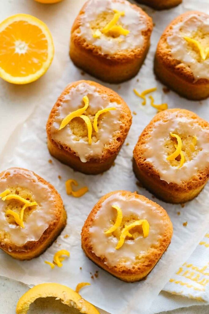How to Serve Orange Ginger Honey Cakes