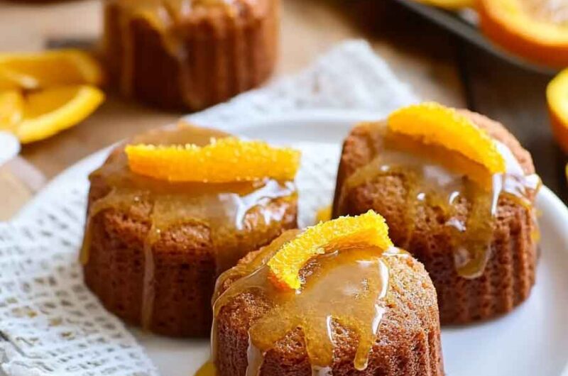 Orange Ginger Honey Cakes